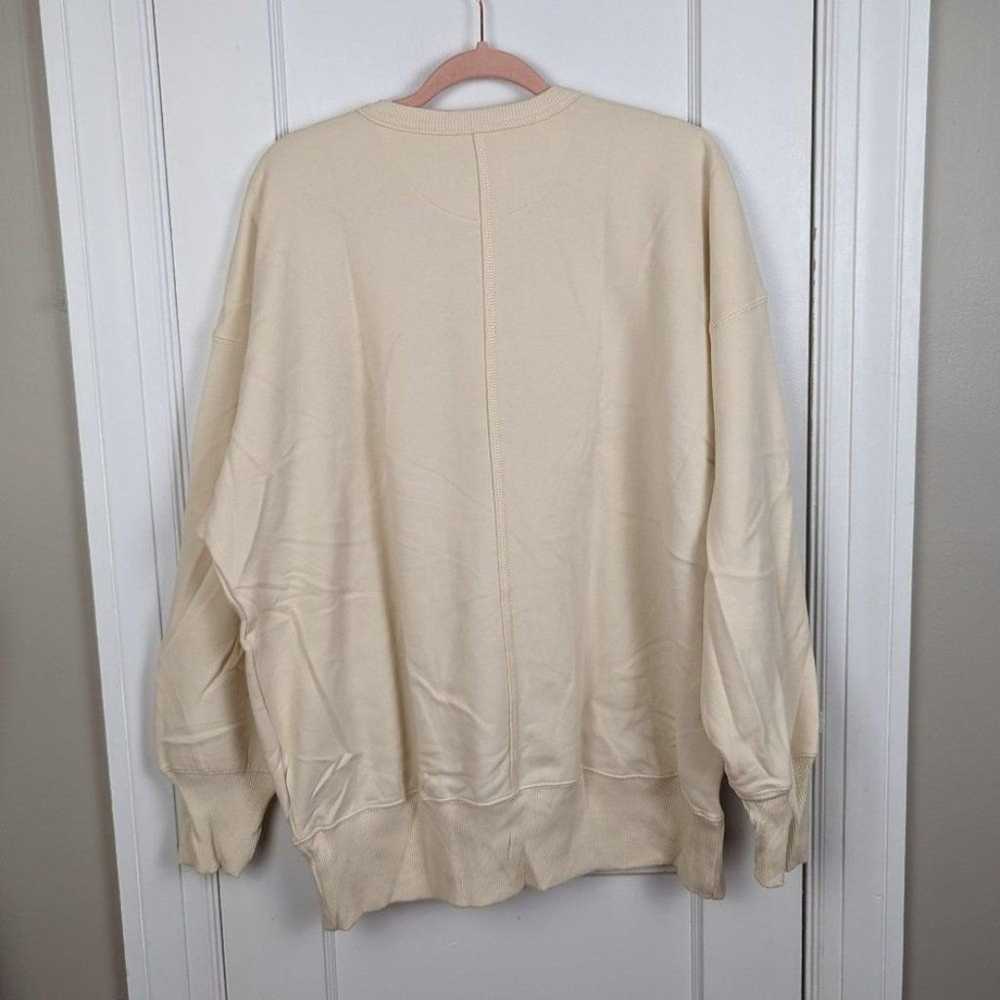 American Eagle | Oversized Vintage Crew Neck Swea… - image 4