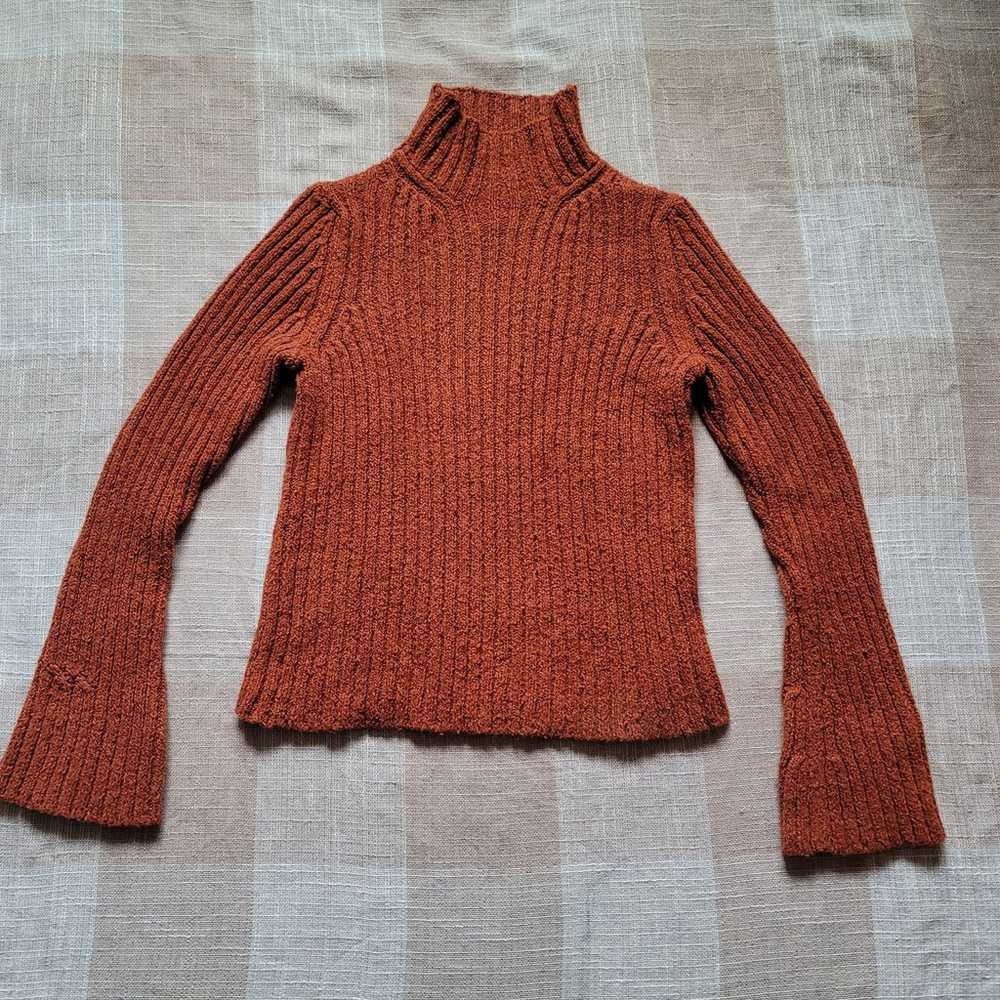 Vintage 90s Mock Neck Sweater - image 2