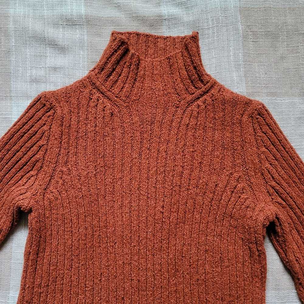 Vintage 90s Mock Neck Sweater - image 4