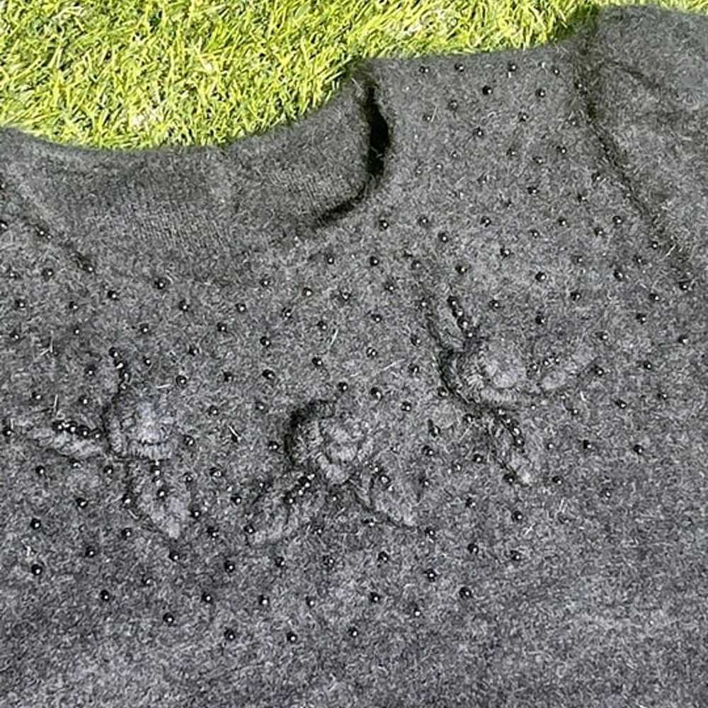 Angora Sweater Black - image 2