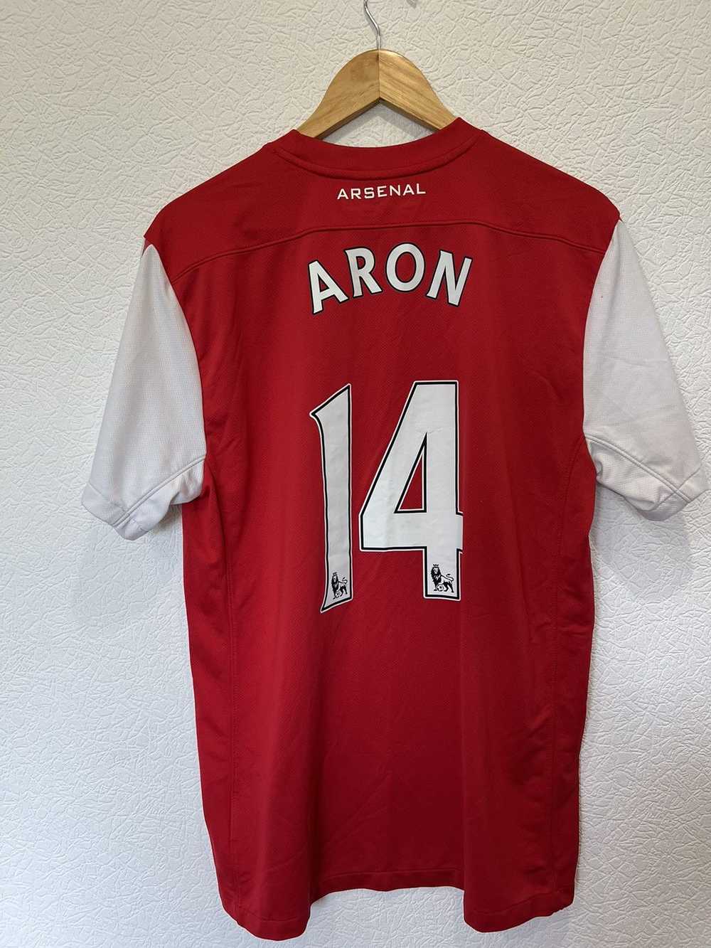 Nike × Soccer Jersey ARON Nike Arsenal 2011/2012 … - image 4