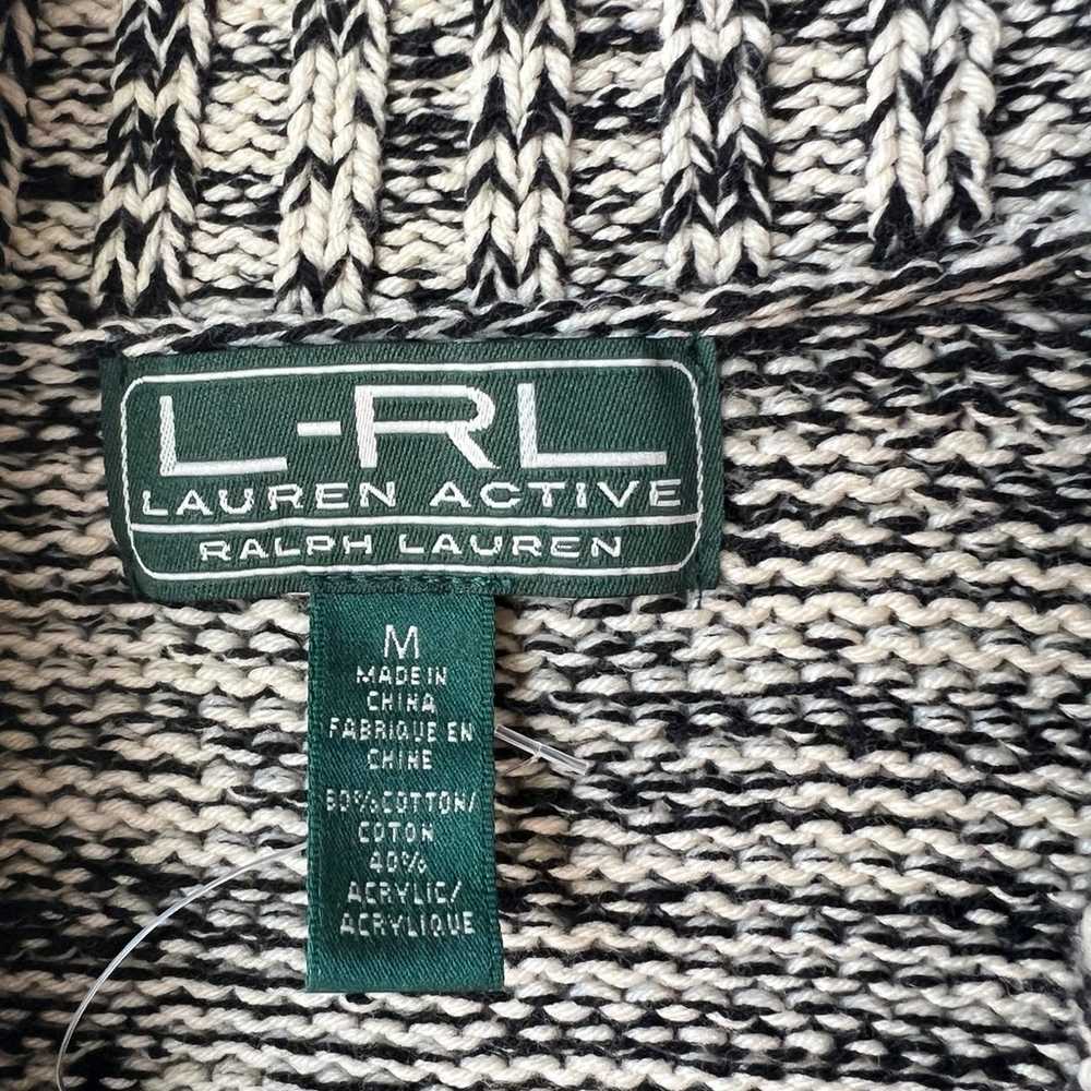 Ralph Lauren L-RL Active Sweater Full-Zip Size M … - image 2