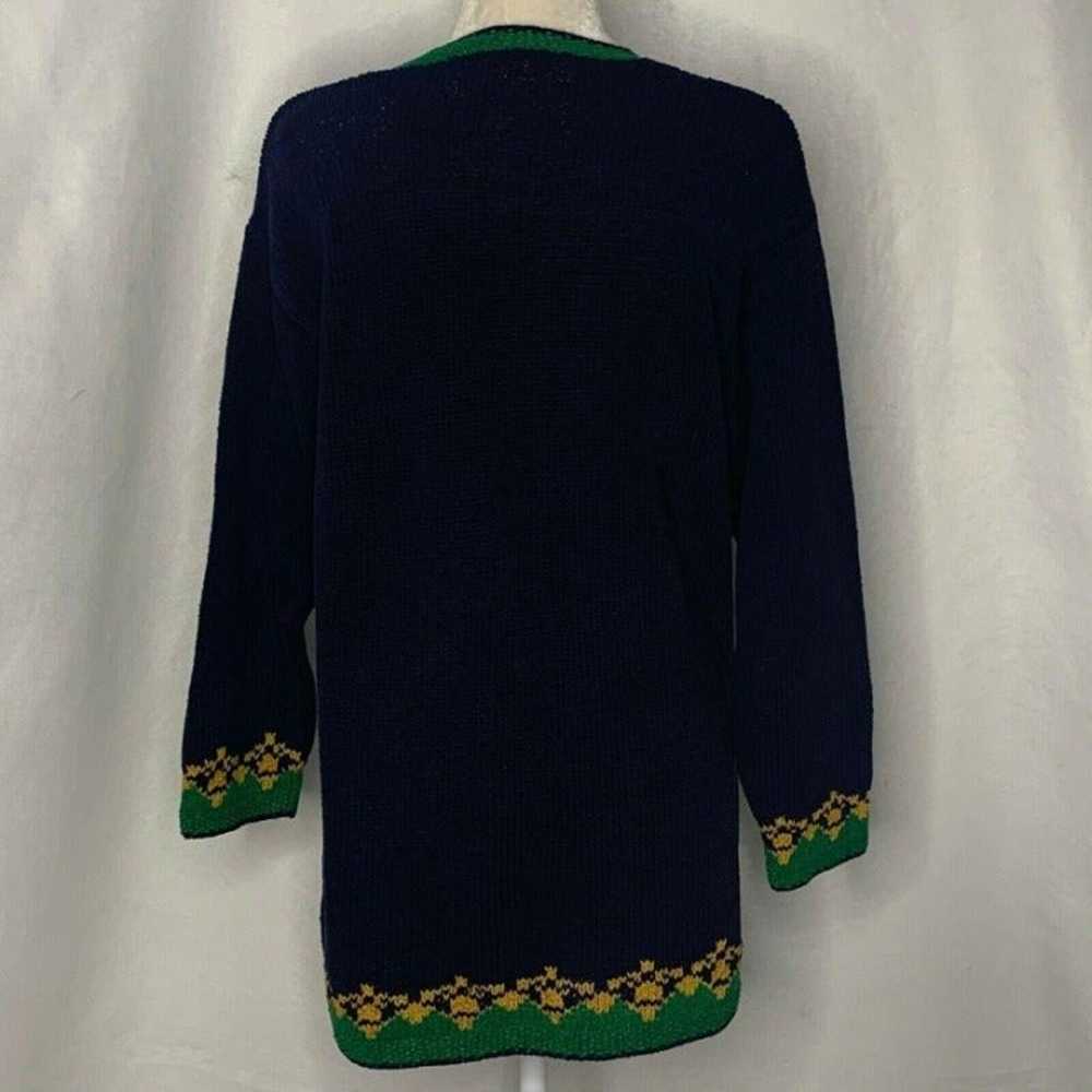 VTG Liz Claiborne Knit Cardigan Sweater - image 5