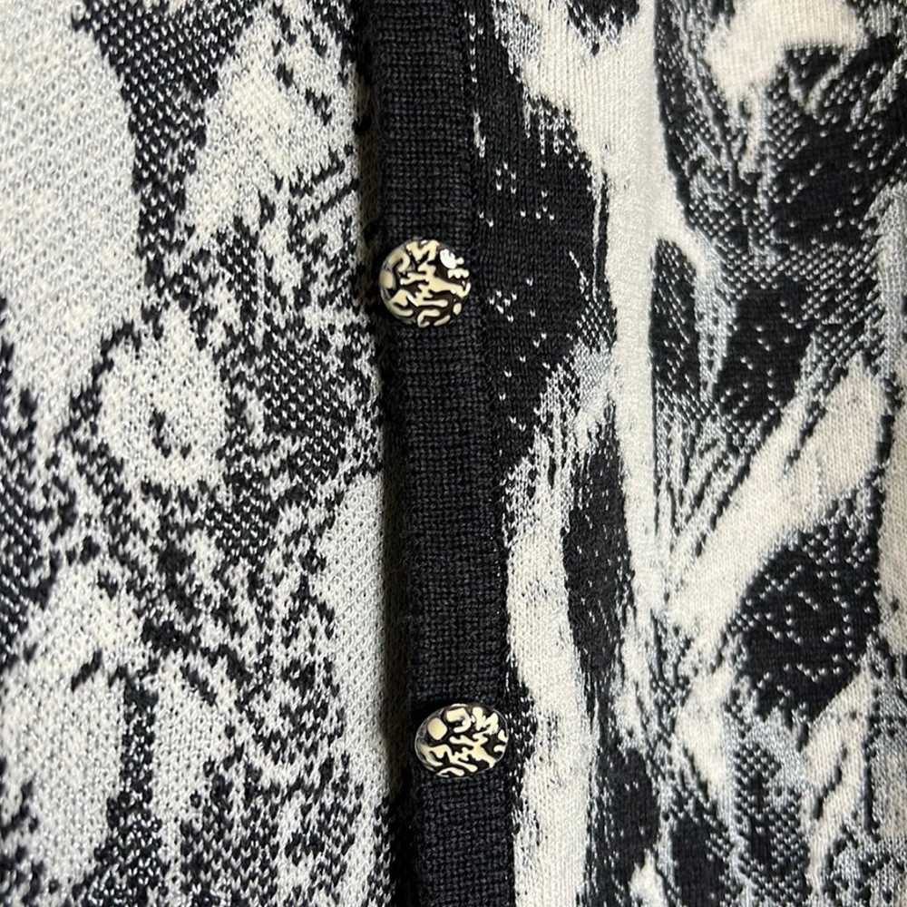 St John Collection Patterned Print Cardigan Sweat… - image 4