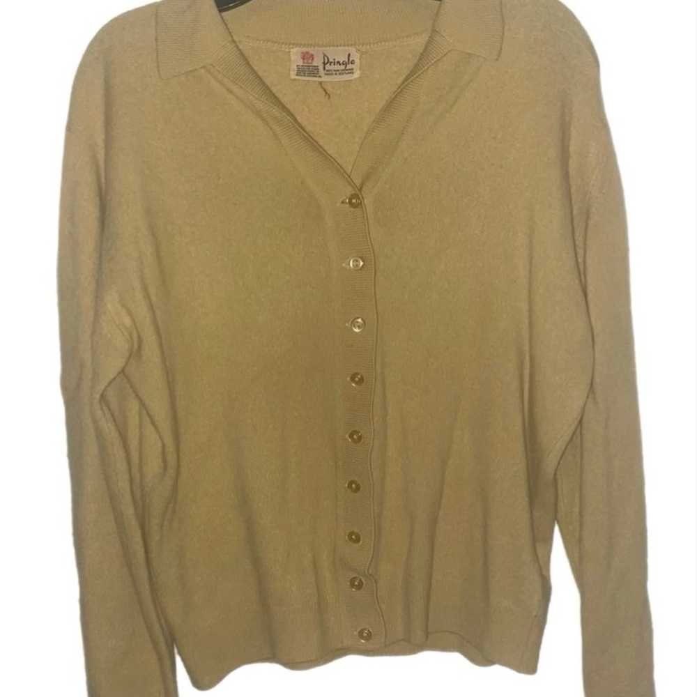 pringle of scotland cashmere sweater cardigan - image 2