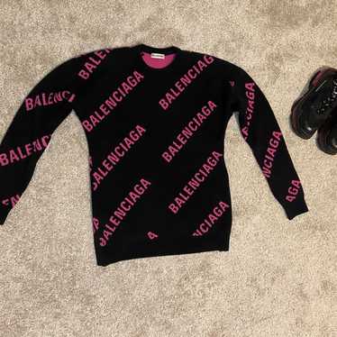 Authentic Balenciaga Logo Sweater