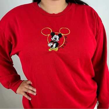 Vintage Mickey Mouse Crewneck - image 1