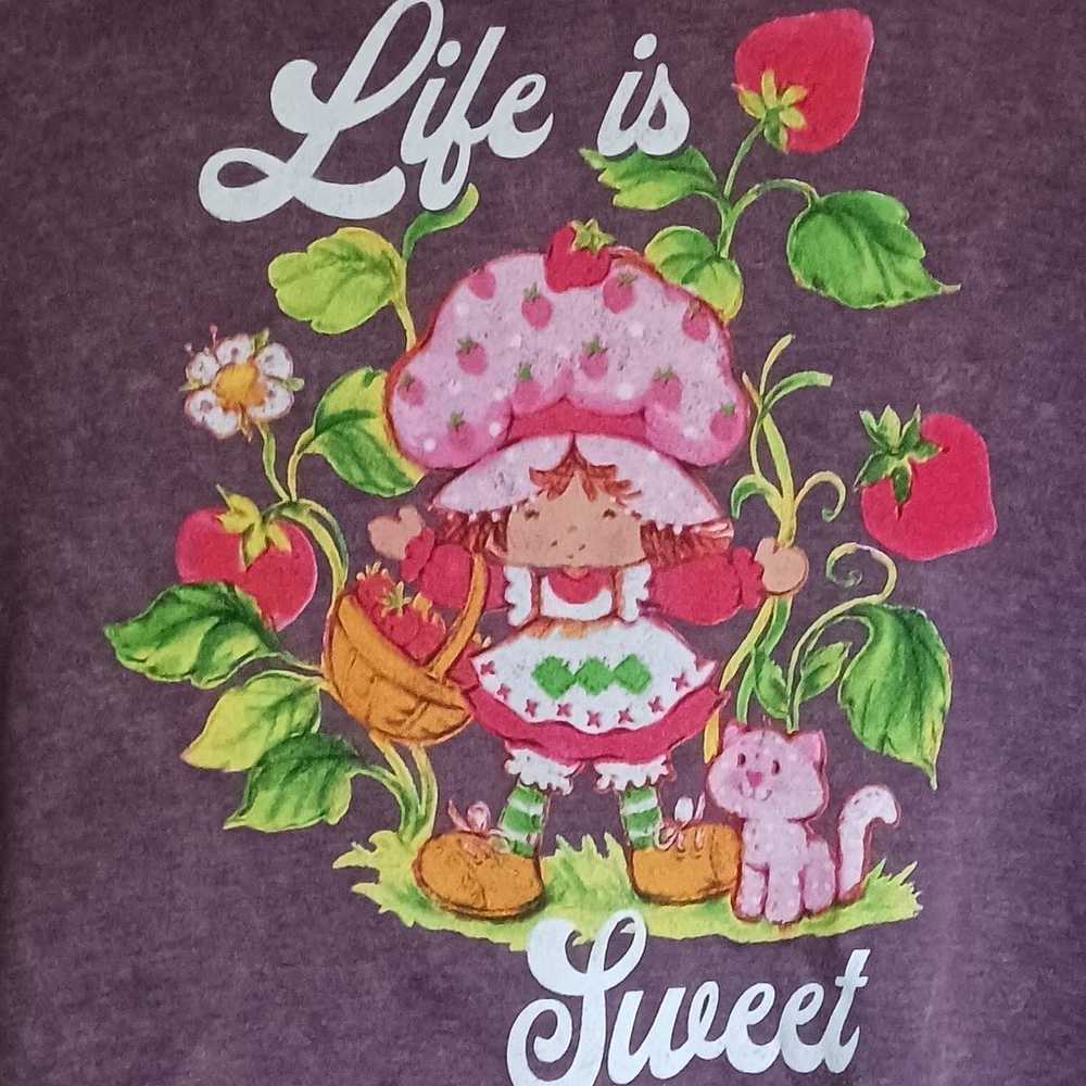 NWOT STRAWBERRY SHORTCAKE Vintage Look Acid Washe… - image 2