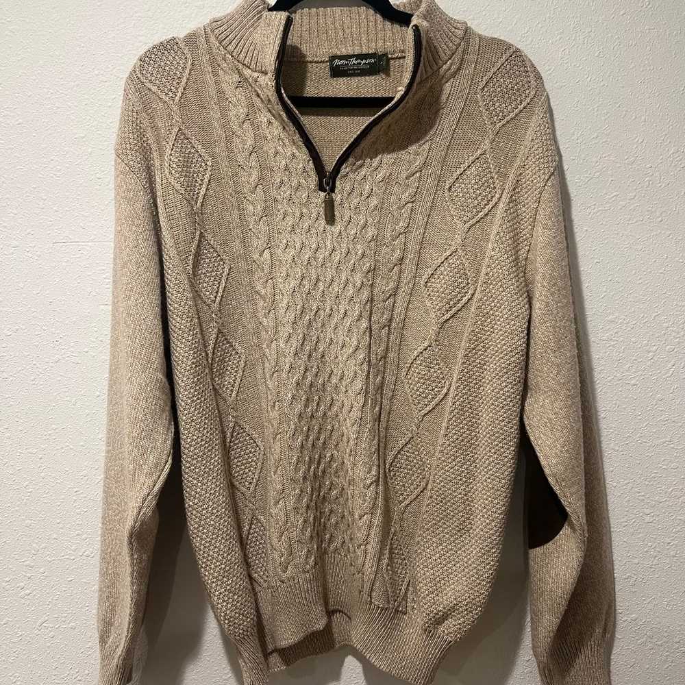 Vintage Norm Thompson 100% cotton sweater - image 8