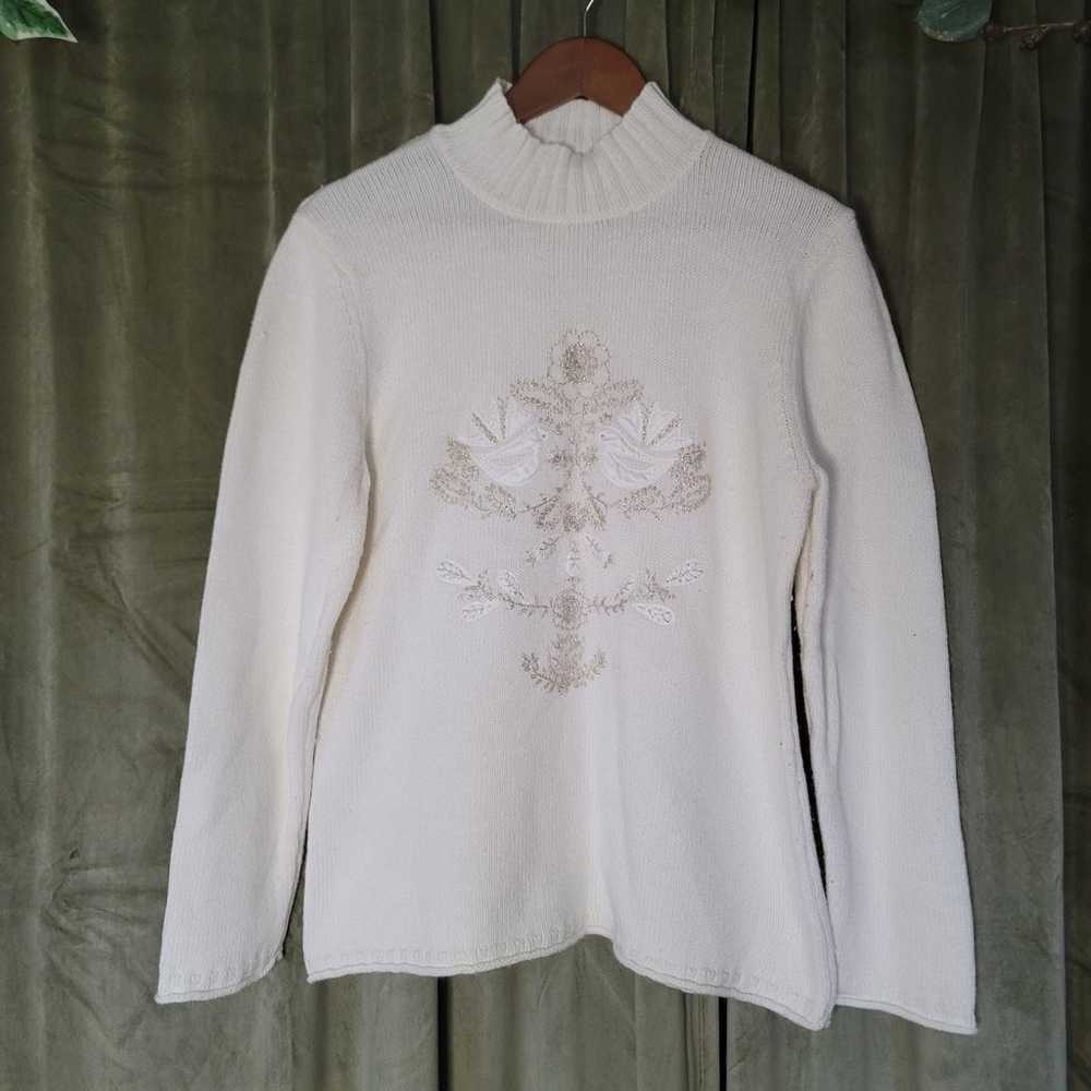 Knit Turtleneck Sweater - image 7