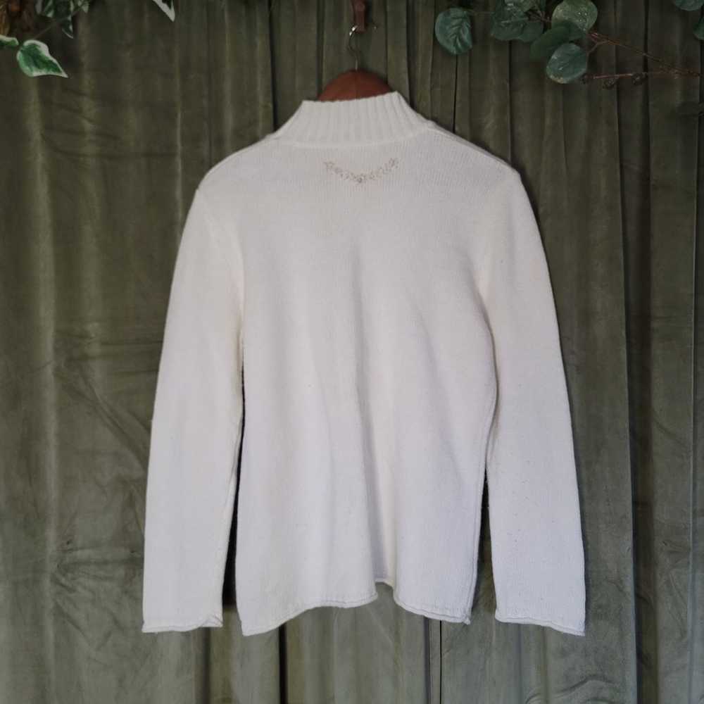 Knit Turtleneck Sweater - image 9