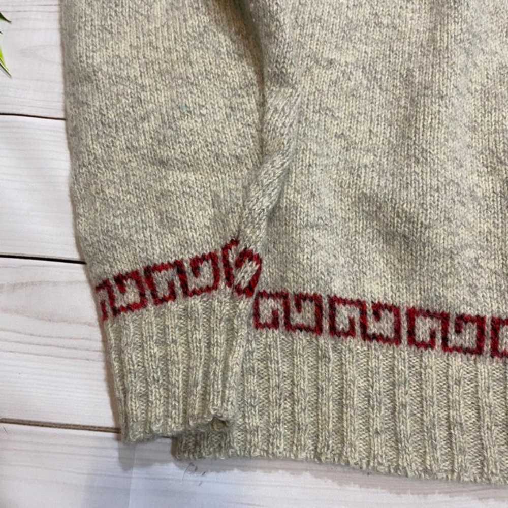 Vintage Fair Isle Wool Sweater - image 6