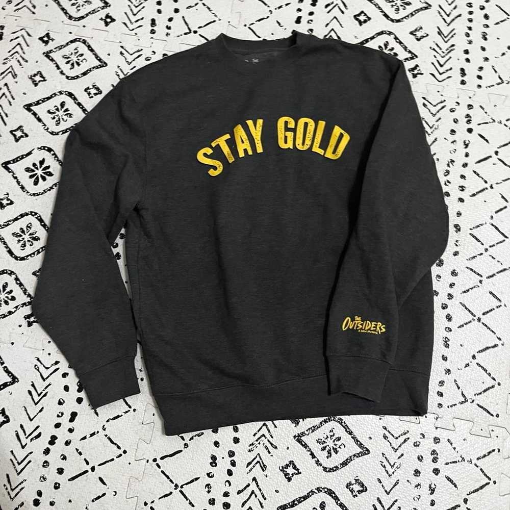 The Outsiders on Broadway Stay Gold crew neck swe… - image 1