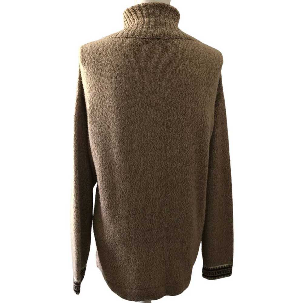 Factoria Perez 100% alpaca wool Zip Ladies Cardig… - image 3