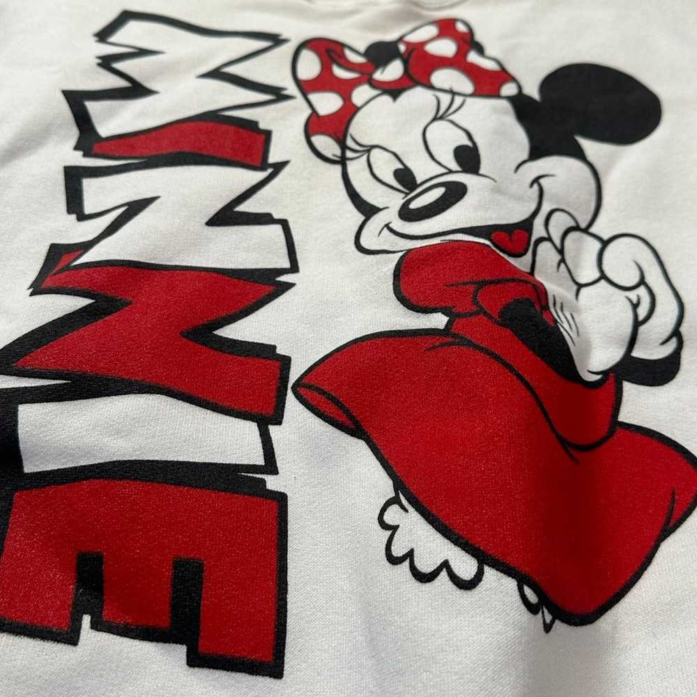 70s 80s Minnie Mouse Disney crewneck - image 3