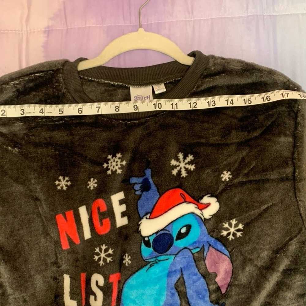 Disney’s Stitch Christmas Pullover Juniors’ XL - image 6