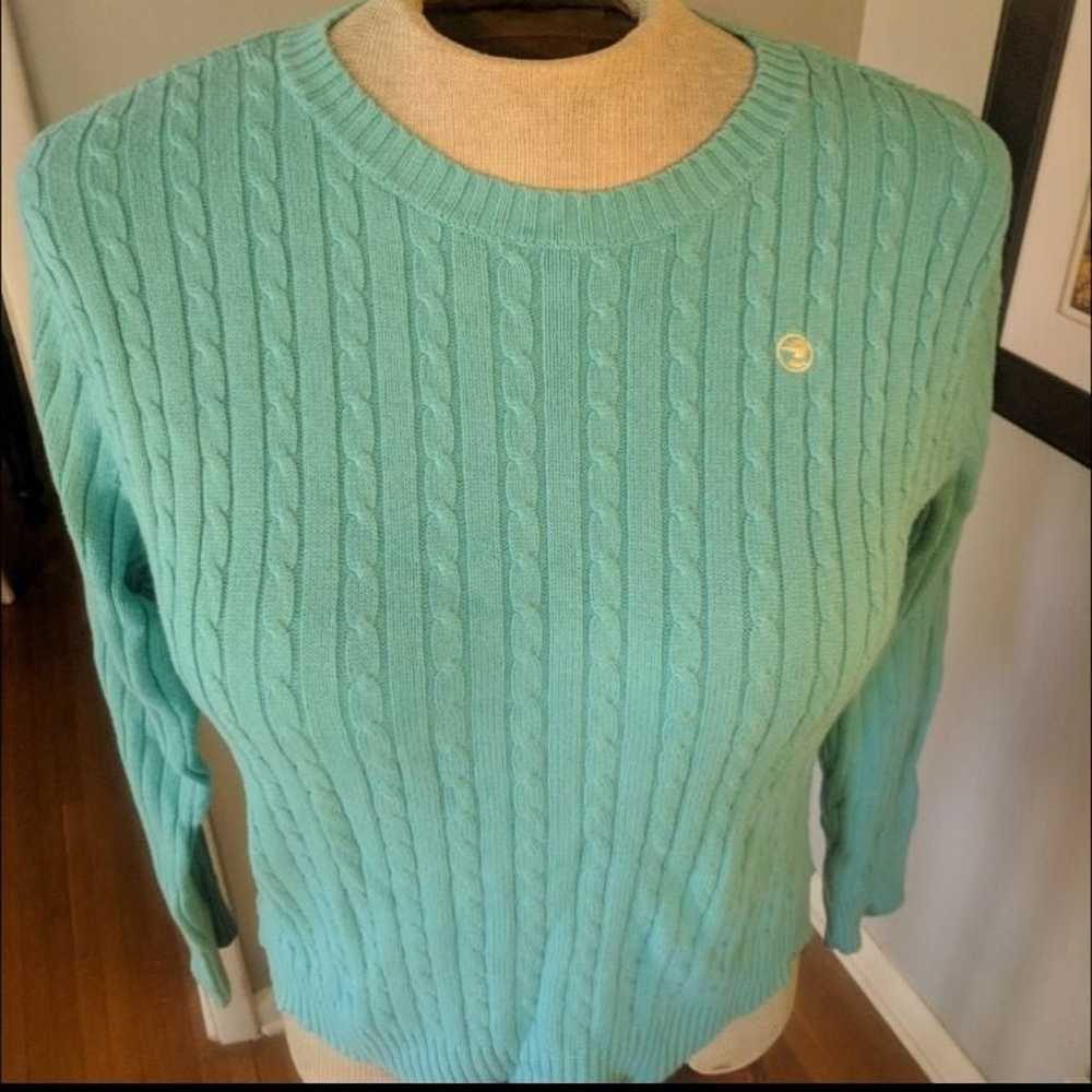 1990s Duck head cable Knit Sweater - image 1