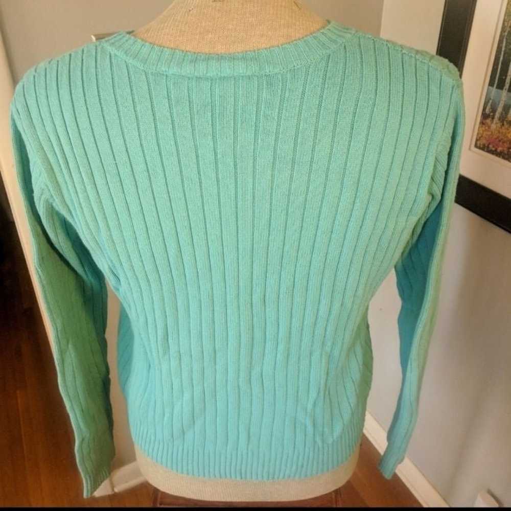 1990s Duck head cable Knit Sweater - image 2