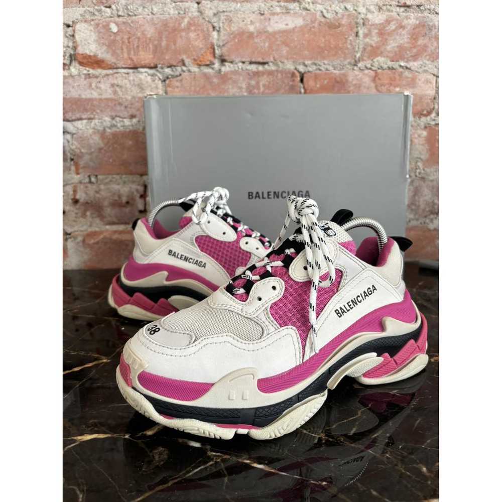 Balenciaga Triple S cloth trainers - image 2