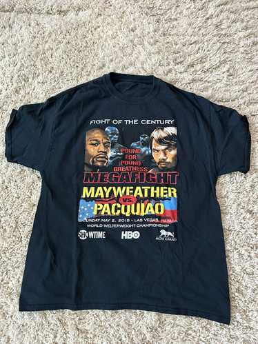 Vintage Mayweather vs Pacquiao 2015 Boxing T Shirt