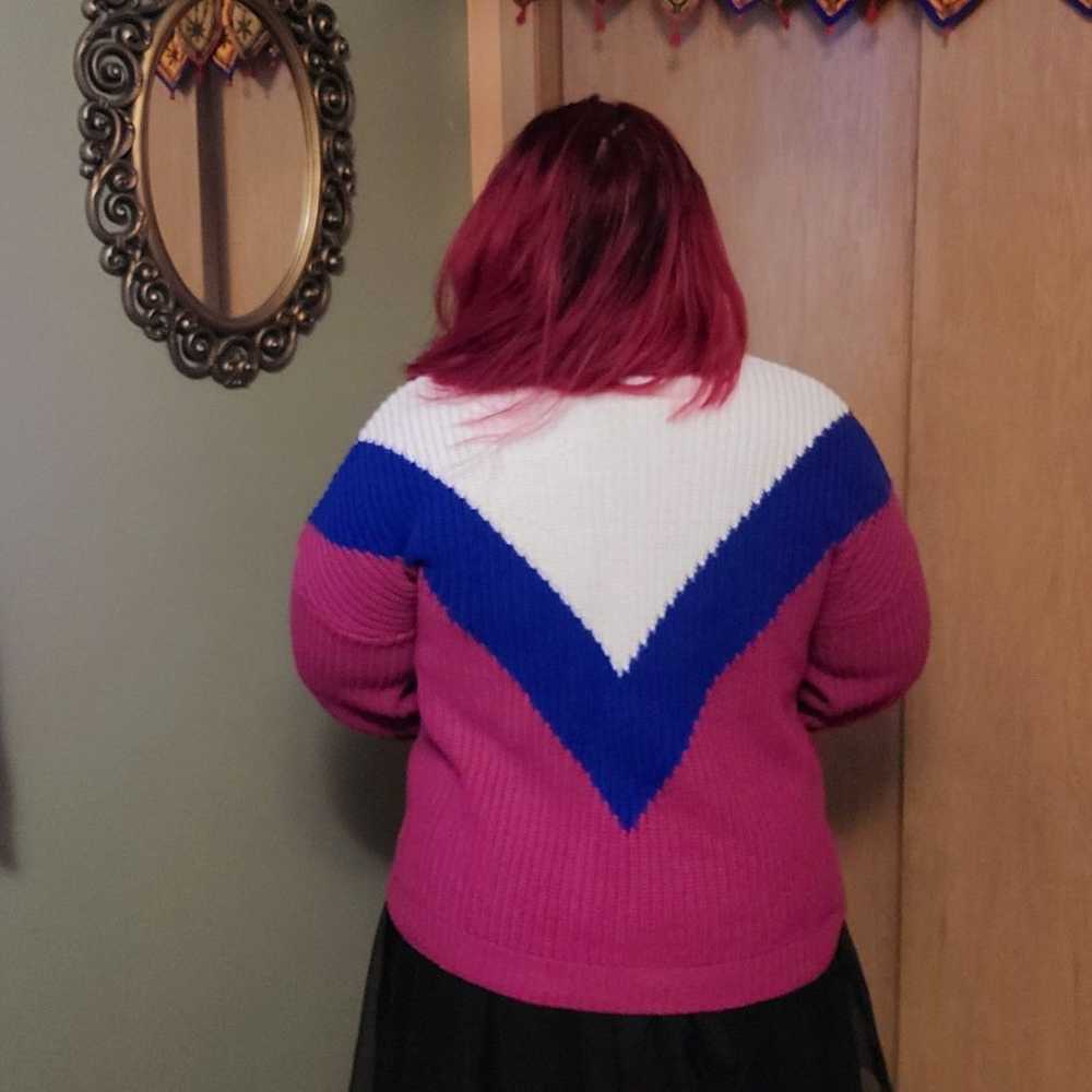 80s Sweater Women's XL Vintage - image 7