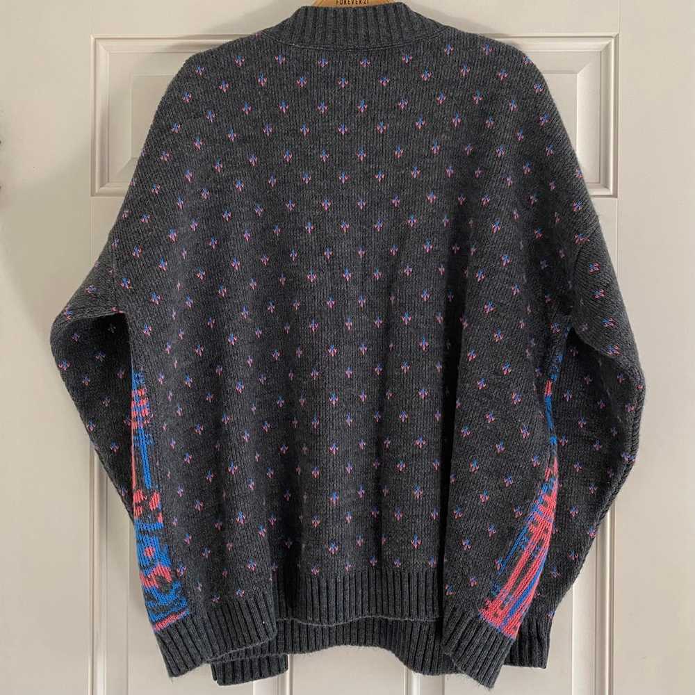 Vintage 90s Cabin Creek Crewneck Sweater Floral P… - image 2