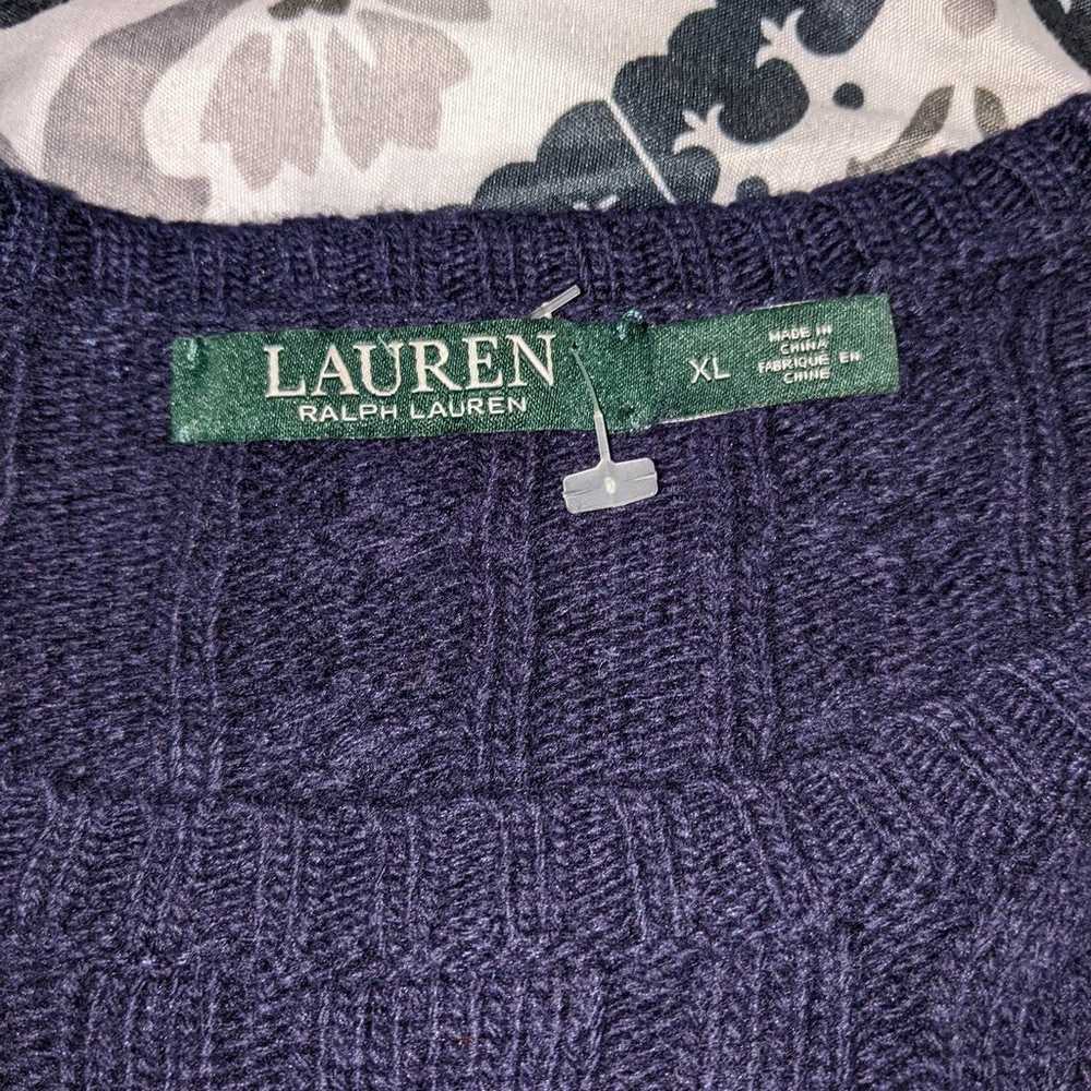 Vintage Ralph Lauren knitted sweater - image 3