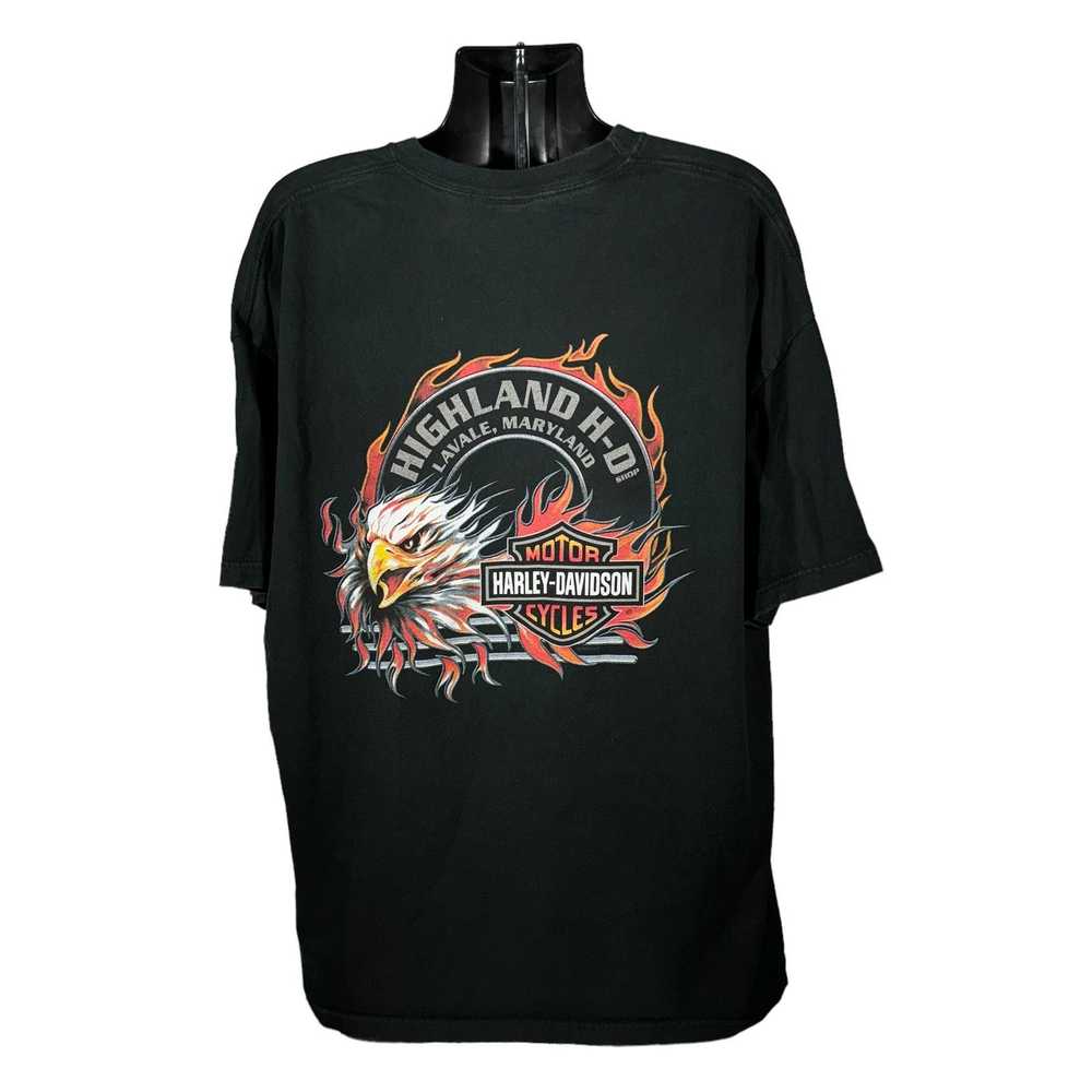 Harley Davidson Vintage Harley Davidson Eagle Tee - image 3