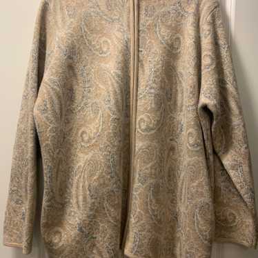 Vintage Pendleton Paisley Sweater- 100% Virgin woo