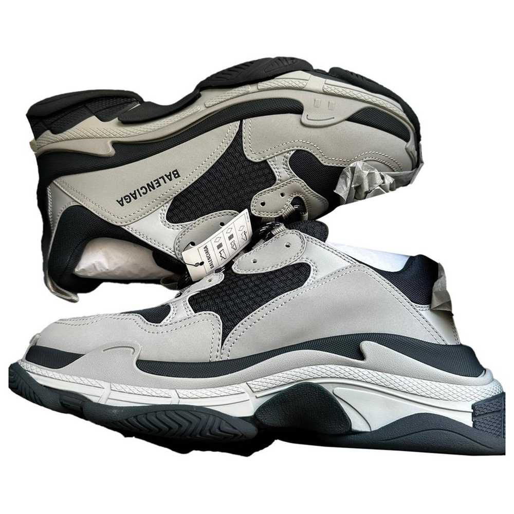 Balenciaga Triple S cloth low trainers - image 1