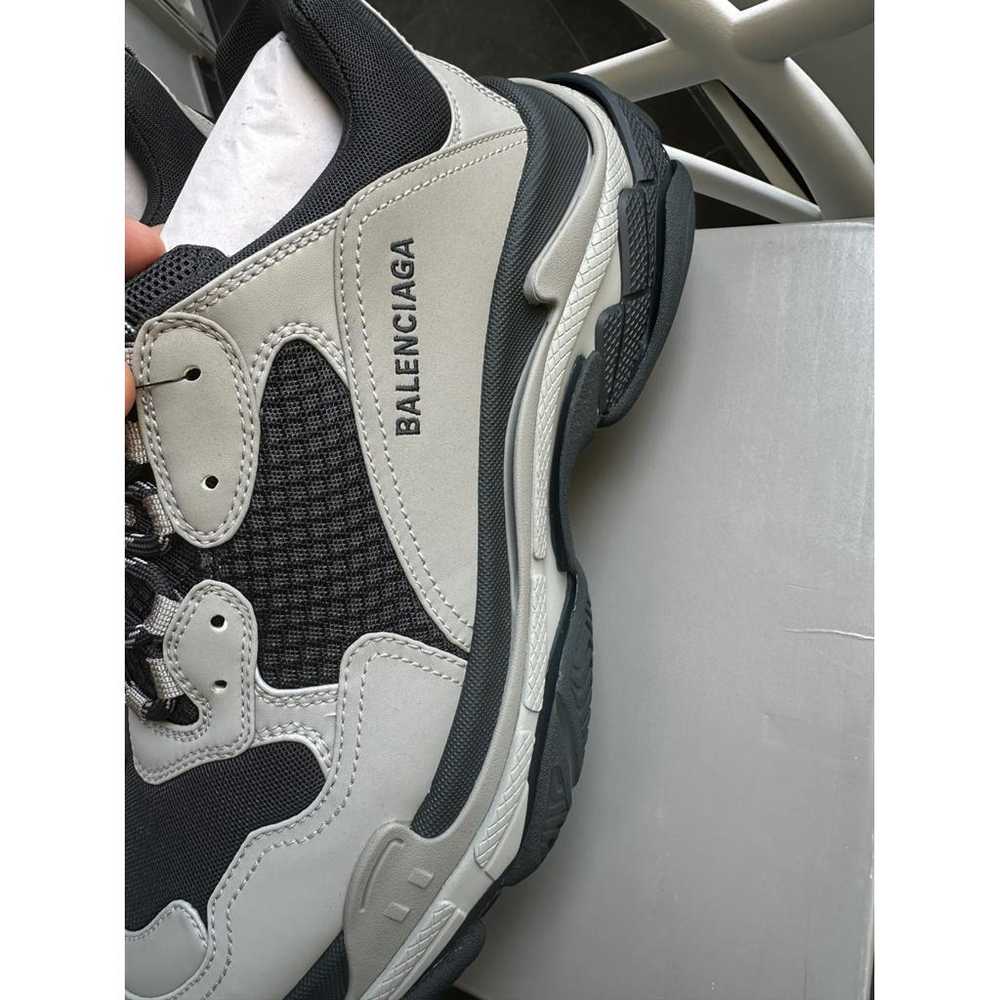 Balenciaga Triple S cloth low trainers - image 4