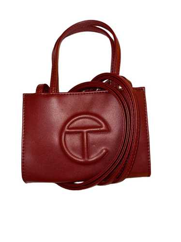 Telfar Oxblood Telfar small shopping bag