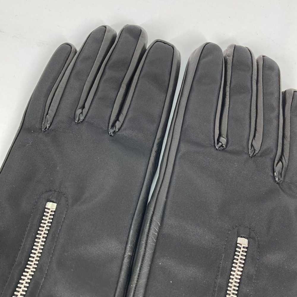 Prada PRADA Zip gloves Black - image 3