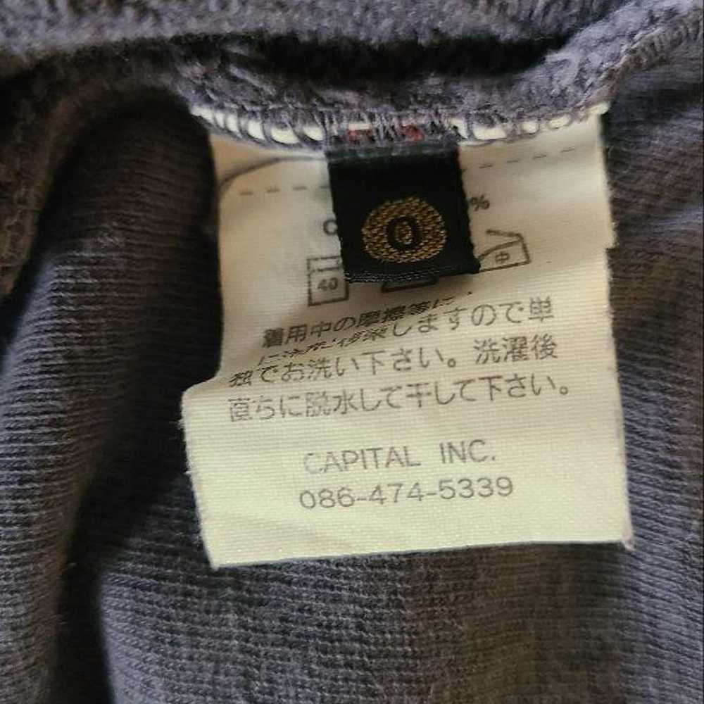 Capital KAPITAL Sweat Zip-Up Navy 0 - image 5