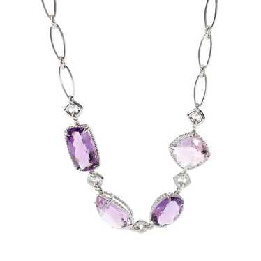 David Yurman White gold necklace - image 1