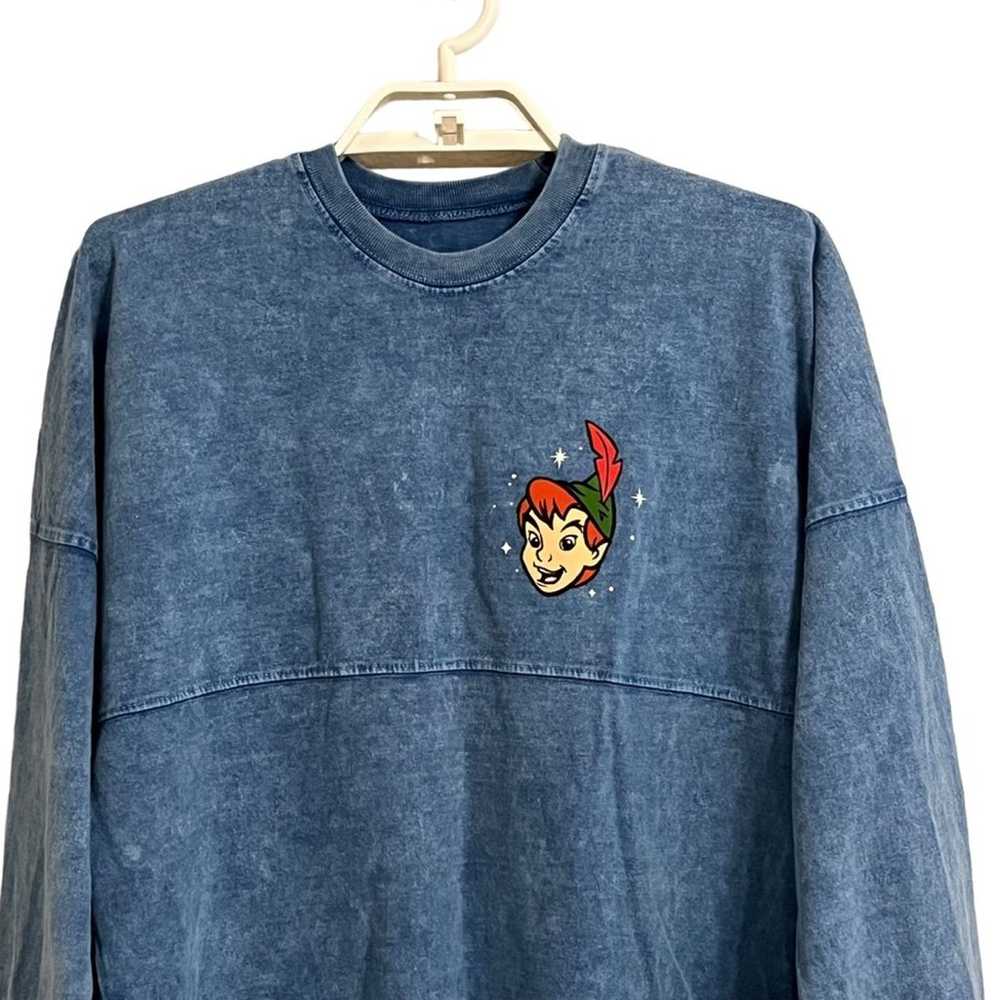 Disney Parks Peter Pan Denim Blue Spirit Jersey - image 2