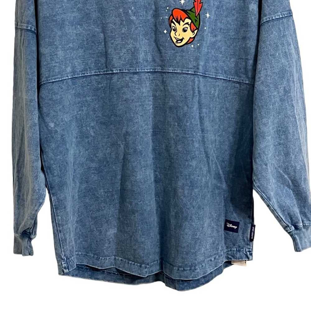 Disney Parks Peter Pan Denim Blue Spirit Jersey - image 3