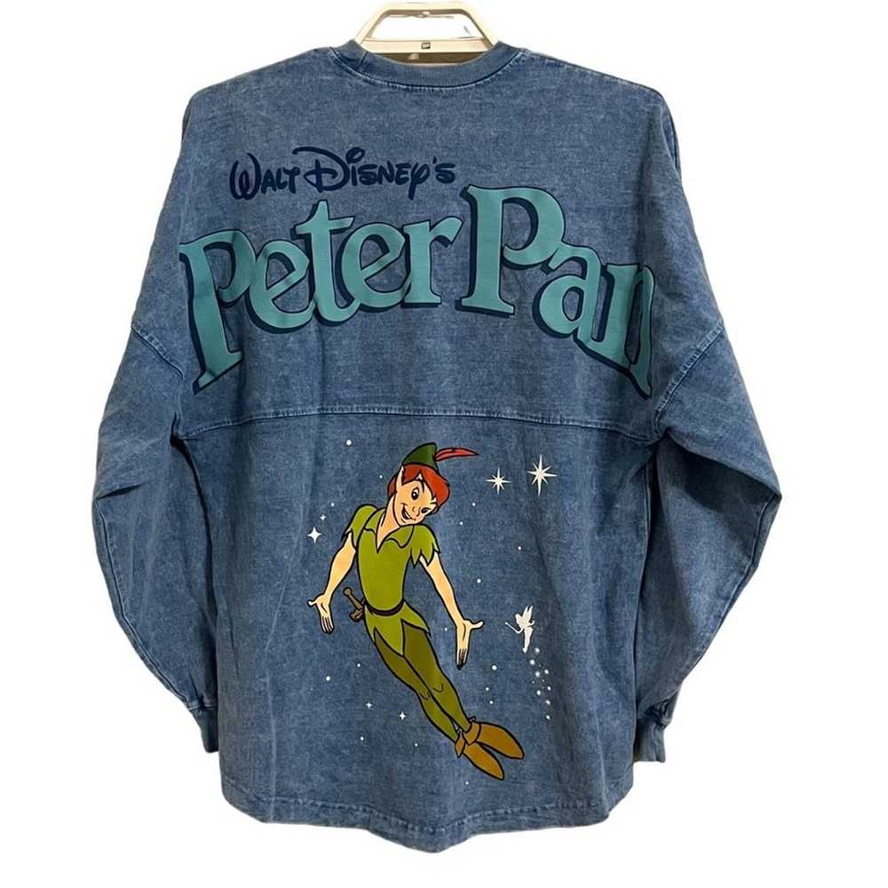 Disney Parks Peter Pan Denim Blue Spirit Jersey - image 4