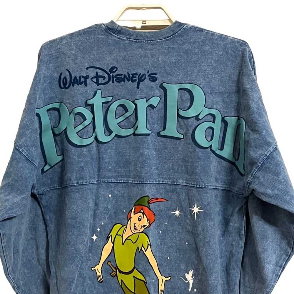 Disney Parks Peter Pan Denim Blue Spirit Jersey - image 5