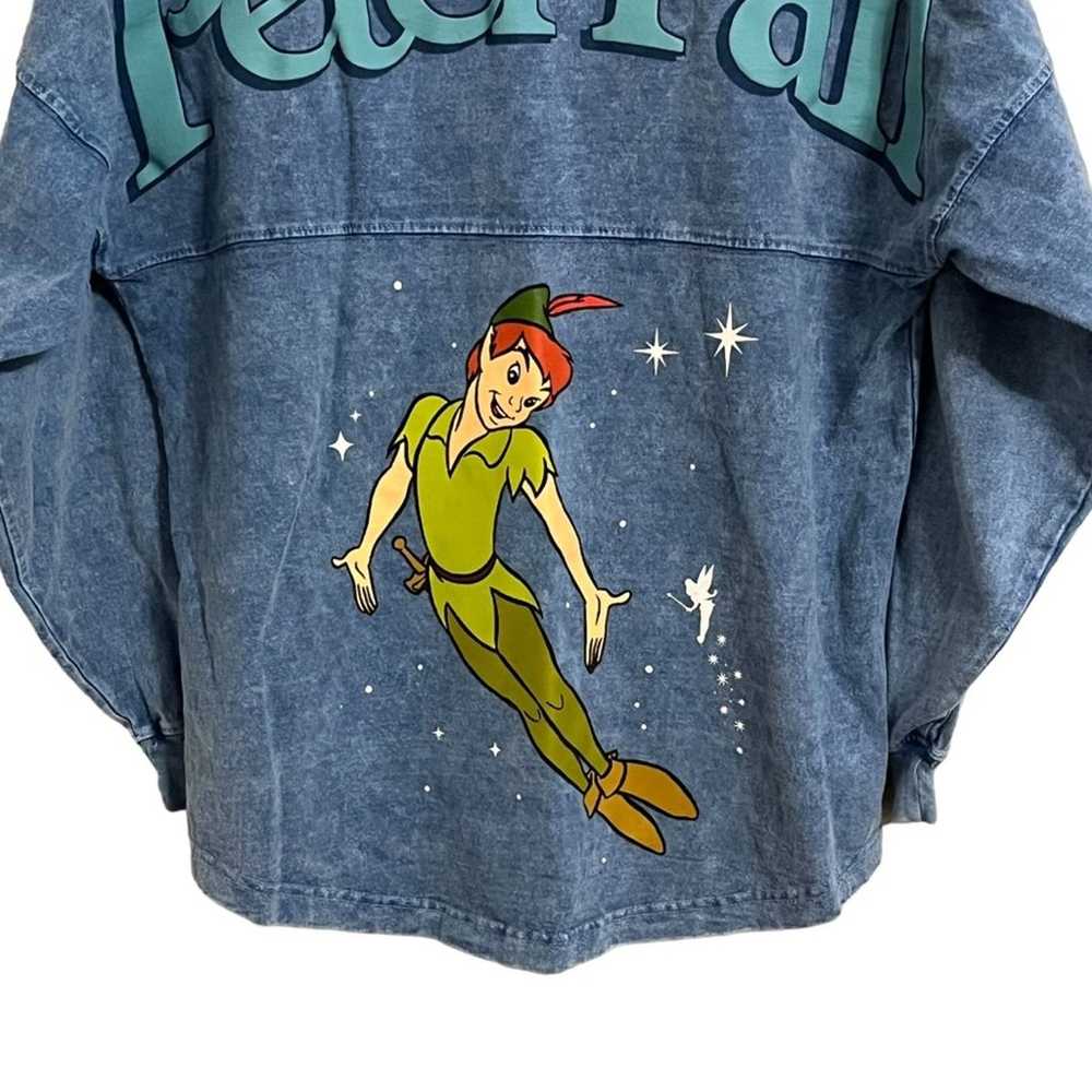 Disney Parks Peter Pan Denim Blue Spirit Jersey - image 6