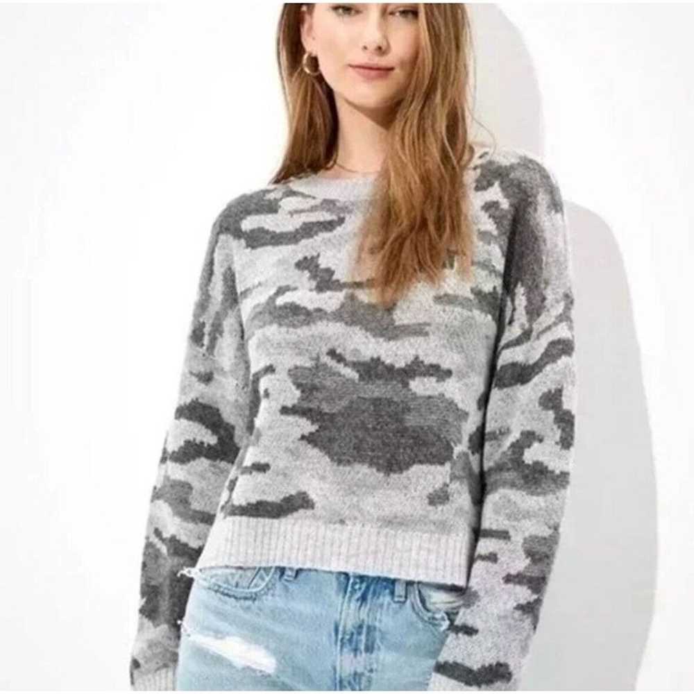 American Eagle Camouflage Women Women Small Slouc… - image 1