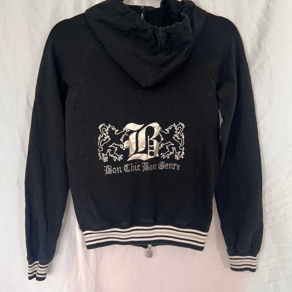 BCBG MaxAzria Womens Vintage Y2k Hoodie Sweatshir… - image 3