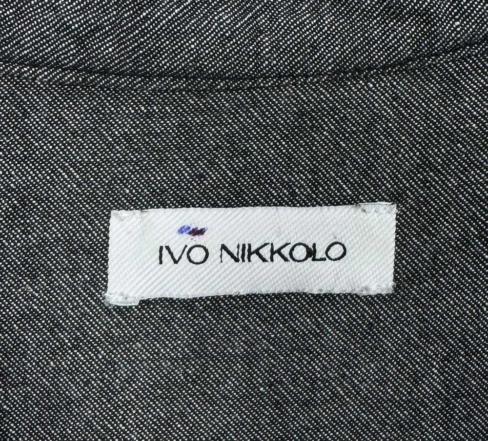 Designer Ivo Nikkolo Cotton-Linen Dress Belted si… - image 10