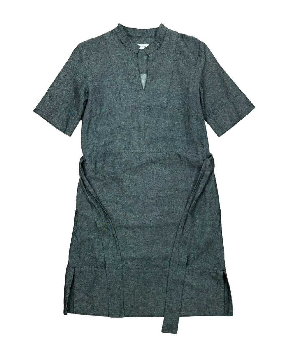 Designer Ivo Nikkolo Cotton-Linen Dress Belted si… - image 9