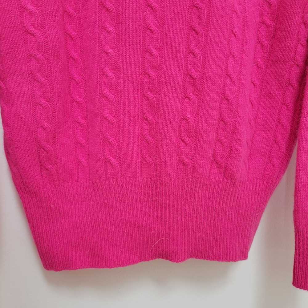 Liz Claiborne sweater Lambswool pink - image 10