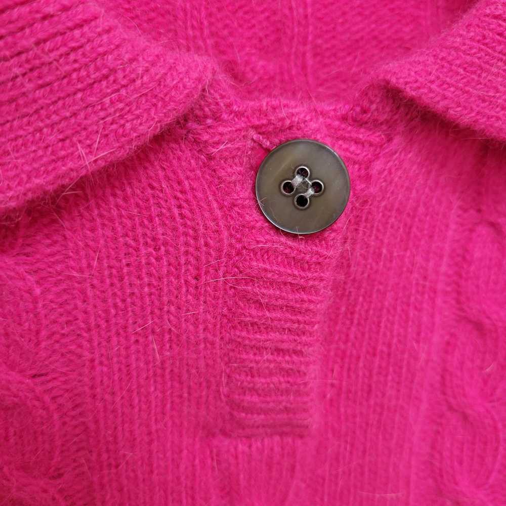 Liz Claiborne sweater Lambswool pink - image 3