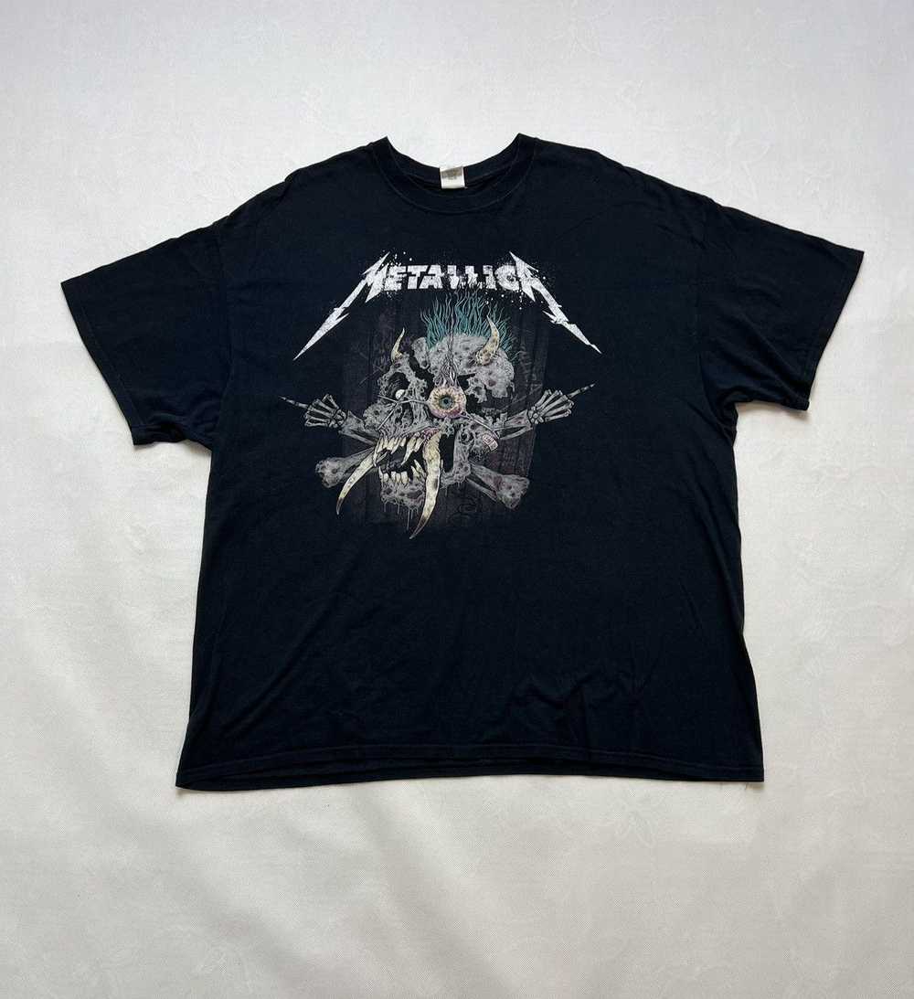 Metallica × Vintage Bachy Tshirt Metallica World … - image 2