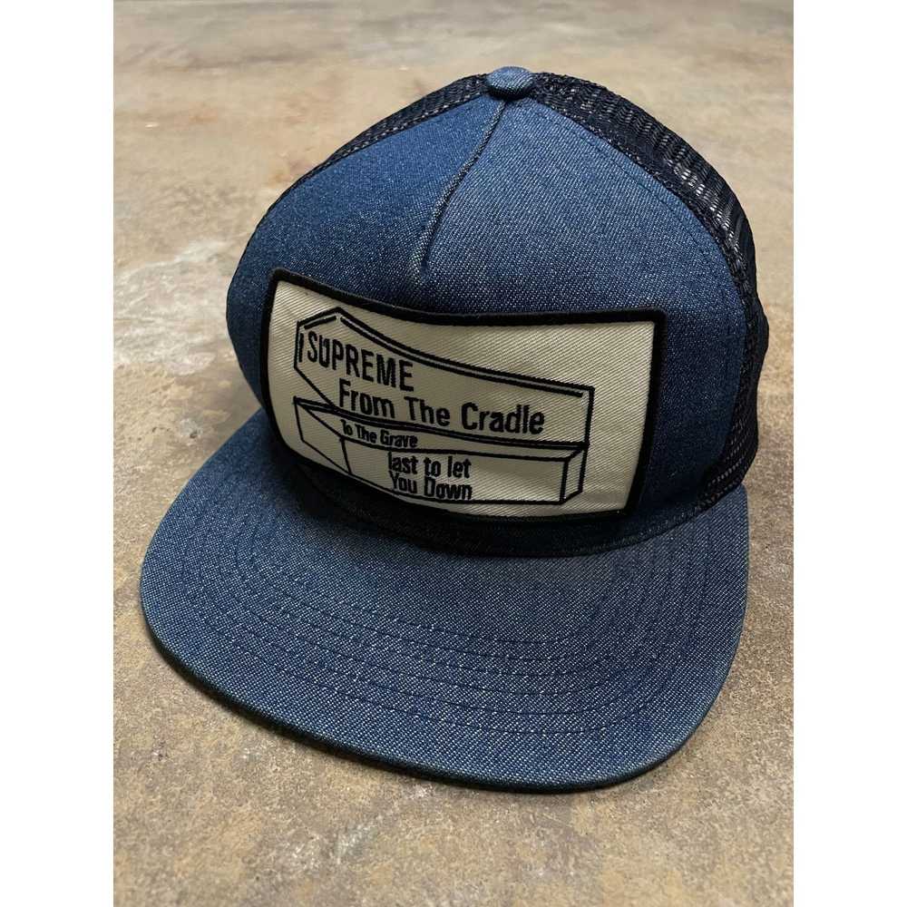 Supreme Supreme Cradle Trucker Navy Used OS - image 1