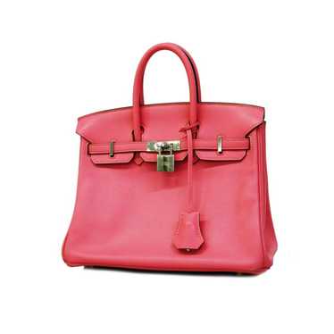 Hermes Hermes handbag Birkin 25 A stamp Swift Ros… - image 1