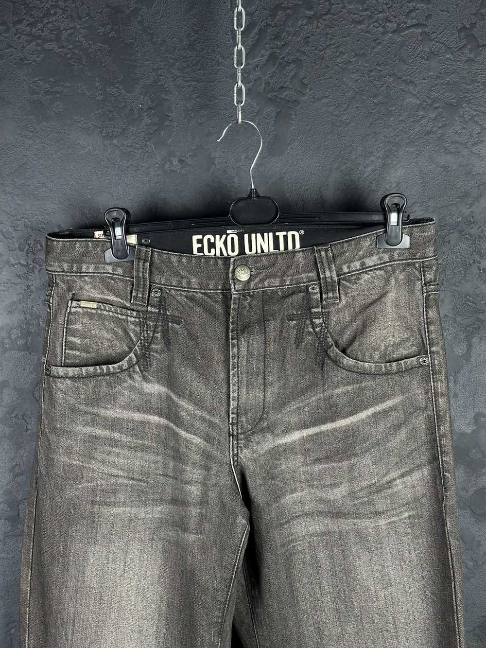 Ecko Unltd. × Jean × Streetwear Crazy Vintage y2k… - image 2